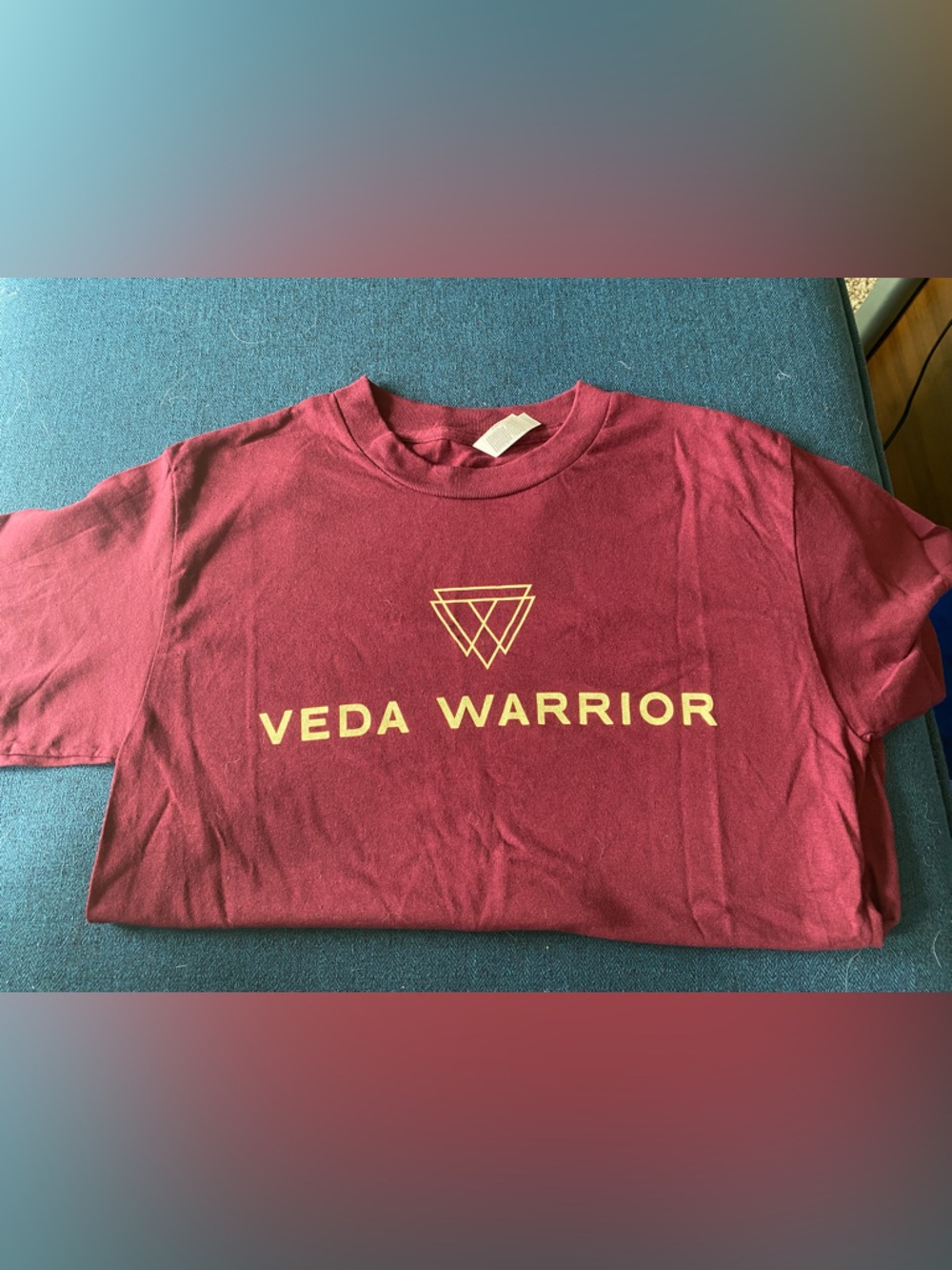 American Apparel Magenta Heavyweight Cotton Tee-Veda Warrior